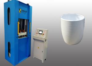 China Energy Saving Hydraulic Powder Press Four Pillars PLC Control System factory