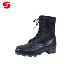 Army Jungle Black Leather Tactical Combat Military Boot