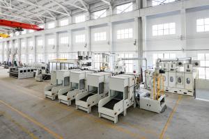 China Full Automatic PP Geotextile Sewing Needle Punching Nonwoven Line factory