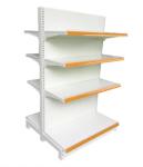 Customized color Pharmacy shelf double sided pharmacy display rack