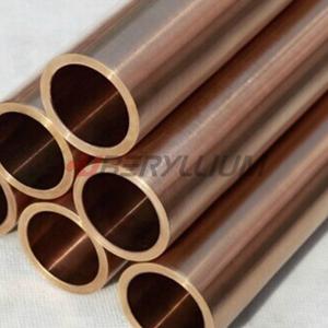 China Becu C17510 Beryllium Copper Pipe Tube For Electrical Industry By ASTM B937 factory