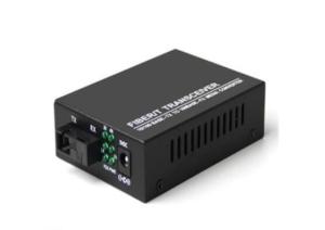 China 1 Optical 4 Electric 100M fiber optic media converter single mode factory