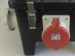 Safety Portable Power Distribution Center , Heavy Duty Rubber Generator Spider
