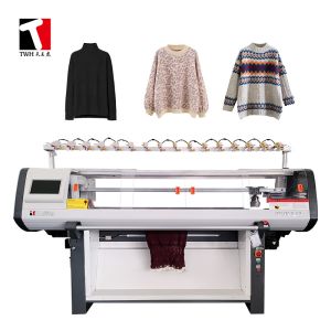 Automatic Simple Dual System Sweater Knitting Machine Computerized Flat