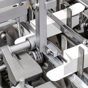 1.5kw Automatic Cartoning Machine 130Cartons/Min Box Sealing