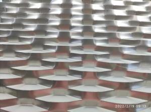 China Big Diamond Hole Expanded Metal Mesh Powder Coated 1.5x3m factory