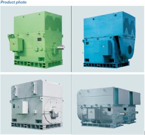 China Ykk AC High Voltage Induction Motor Efficiency IP44 Air To Air Cooling factory