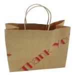 Customized Size Kraft Paper Bags For Promotions / Gifts / Advertisements
