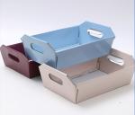 Paper folded tray, display tray Corrugated Paper Lamiante CCNB or coated paper