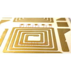 105UM AL2O3 Ceramic Plate Copper PCB Board Thickness 2.3MM