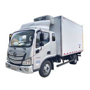 China Versatile FOTON 4X2 Refrigerated Truck for Vegetable and Fruit Transport Maximum Torque Nm ≤500Nm Engine Capacity 4L factory