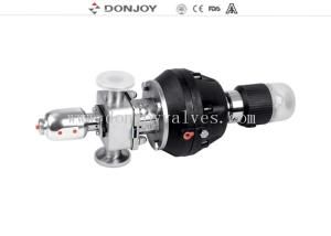 China SS316 Stainless steel Pneumatic Multi Diaphragm Valve with control top/Sensor factory