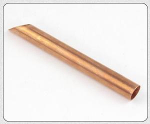 China Low Fin Inner Grooved Copper 750mm Heat Exchanger Tubes factory