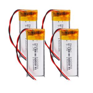 China KC Approved 102050 3.7V 1000mAh Polymer Lithium Battery Pack factory