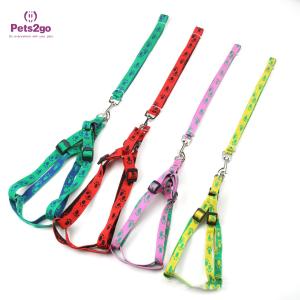 China Padded Handle 120cm Nylon Dog Leash For Walking / Training factory