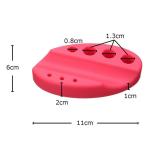 Permanent Makeup Accessories Rubber Tattoo Ink Cup Holder Multi Colored