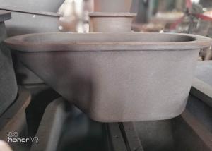 China PLC 430 Degree Small Melting Pot , Zinc Alloy Small Crucible factory
