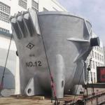 OEM ODM Casting Machining Cast Iron Slag Pot Metallurgy Machine and steel plant