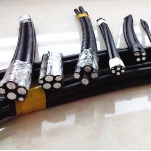 Quadruplex Service Drop IEC60502 Aerial Bundled Cable