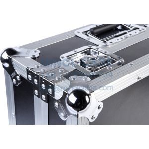 Rolling Rack Carrying Aluminium Flight Case With Wheels