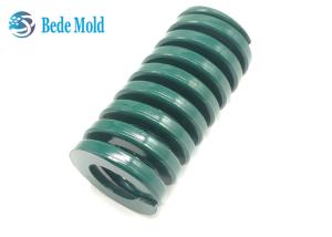 China Green Color Injection Mold Springs OD 30mm Load 270KG Length 25~300mm factory