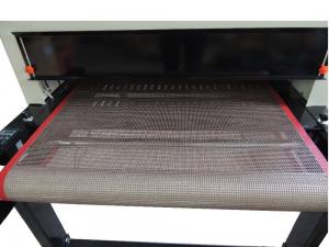 China PTFE Teflon Coated Fiberglass Conveyor Belt For T-Shirt Printing Conveyor Dryer on sale