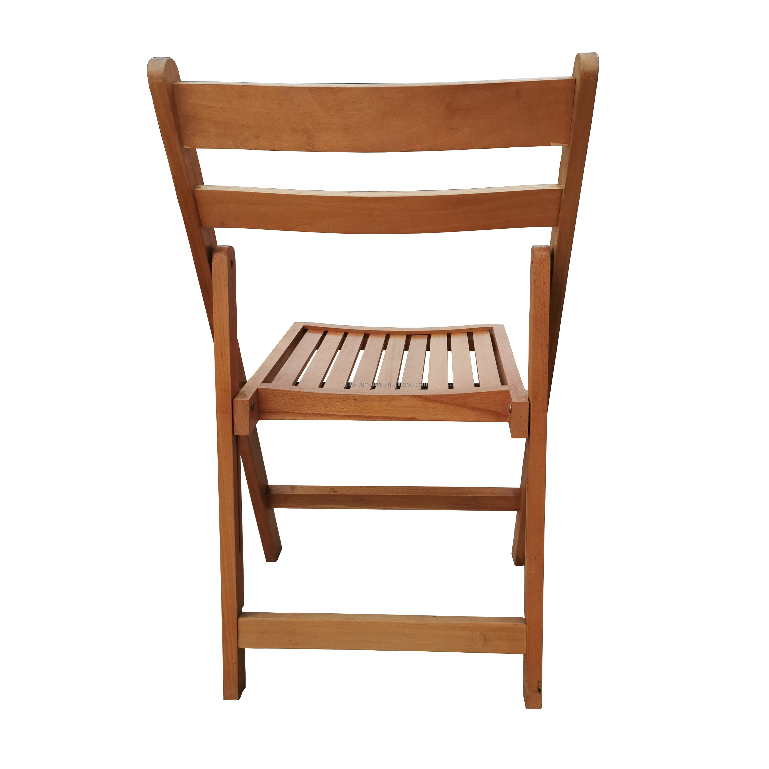 Solid Wood Cover Material Nordic Design Foldable Dining Chair for Restaurant Hotel General Home Furniture