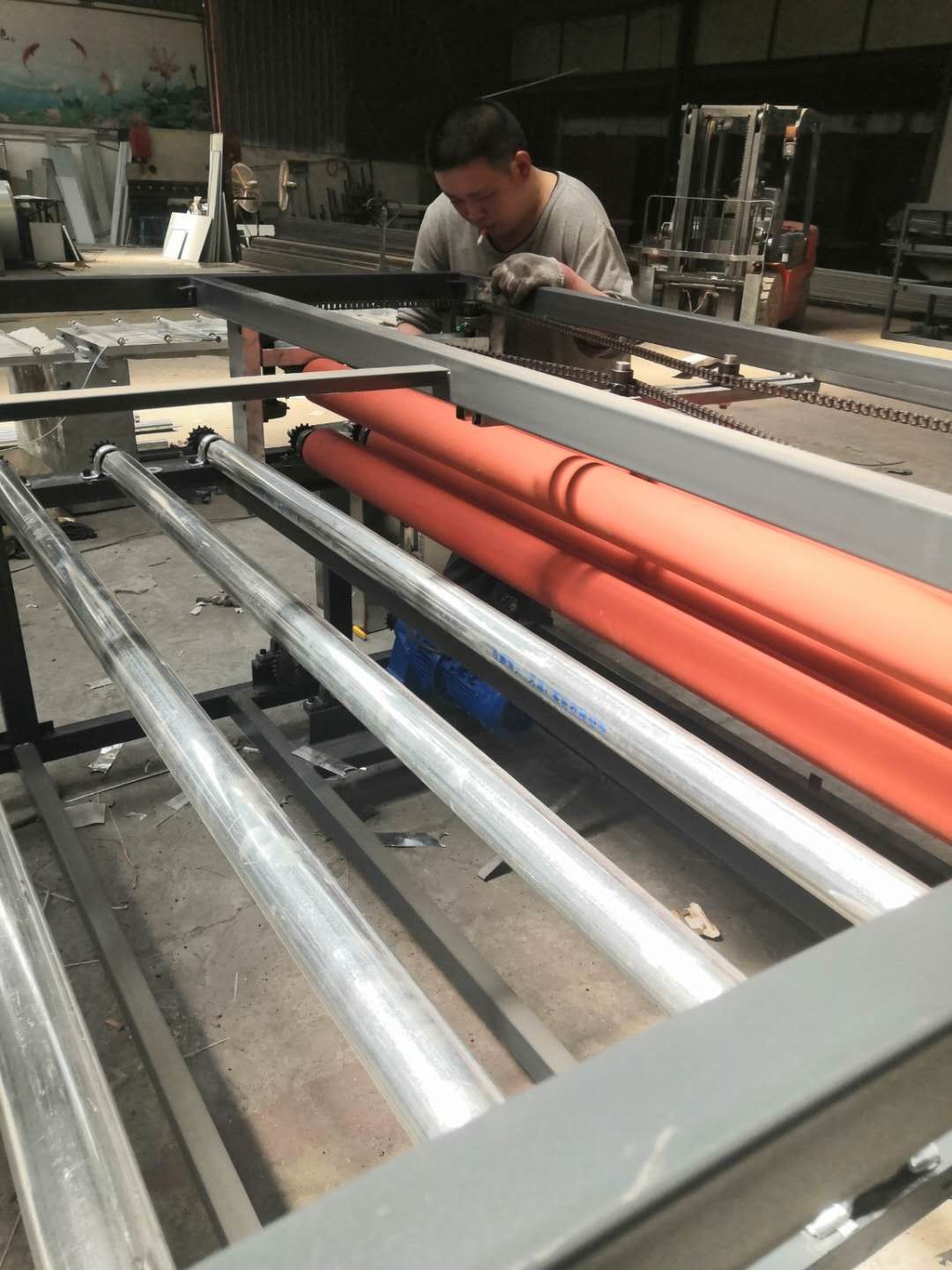 Insulation glass making machine. Glass washing machine, double glass machine