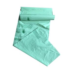 China Straight Top Biodegradable Garbage Bags 13 Gallon Multicolor Compostable factory
