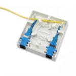 ftth 4 core 4 port plasticfiber optic termination box