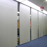 Sound Insulation Manual Folding Partition Walls For Banquet Hall Top Hung Only