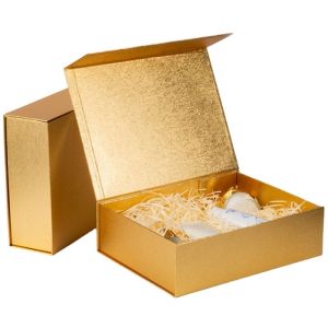 Cosmetic Set Folding Cardboard Gift Boxes , Paper Packaging Magnetic Closure