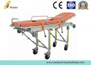 China Full Automatic Loading Stretcher Folded Emergency Patient Ambulance Stretcher Trolley (ALS-S008) on sale