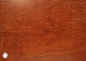 China Apple Wood Color PVC Membrane Foil For Doors Surface Width 1400mm factory