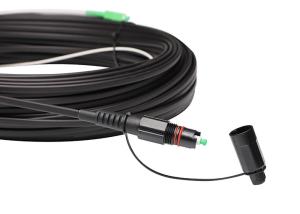 China Waterproof Optitap Drop Cable SC APC Singlemode For Indoor Outdoor factory