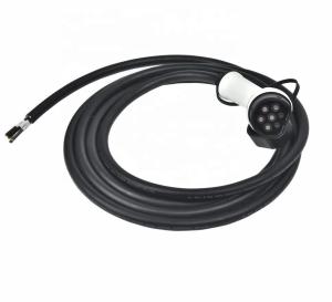 China 22KW 32A 480V IEC 62196-2 Extension Type 2 Tethered Cable For EV Charger factory