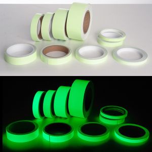 Custom Self Adhesive Photoluminescent Glow In The Dark Tape For Exit Signs