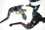 YAMAHA HONDA Motorcycle CNC Front brake lever Clutch lever R LH Bike Blue Red