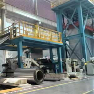 China Electric/Gas Heating Cold rolled Color coated Production Line for Aluminum/Steel factory