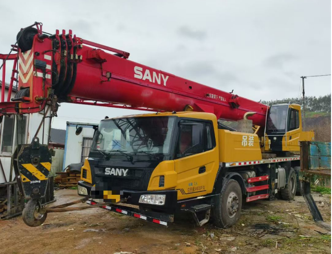 2019 SANY STC250T 25T Full Hydraulic Used Truck Crane 