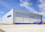Insulated Steel Structure Hangar Snow Resistant Private Aircraft Hangar Steel
