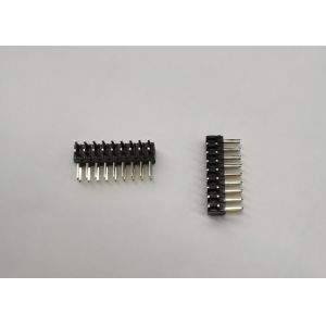 China 2.0AMP 500V 3 Pin Right Angle Header Connector For MP3 Pcb Double Row factory