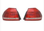Red Left Led Lights For Cars Volkswagen PASSAT B7L B7 2011 - 2015