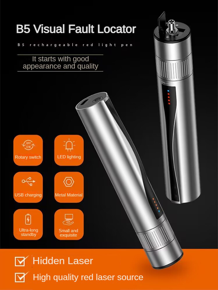 650nm Visual Fault Locator Fiber For Telecom Network
