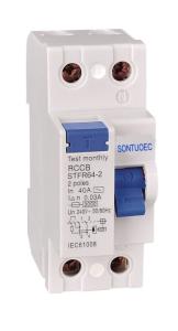 China Light Weight STL-362 Series RCCB 2p 230v Residual Current Circuit Breaker factory
