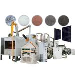 Carton Packaged Photovoltaic PV Panel System Recycling Plant for Silicon Metal