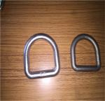 Drop Forged Safety D Rings / Lashing D Ring Stainless Steel 304 Material
