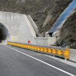 PU Foam/EVA Highway Used Road Safety Roller Barrier Rolling Guardrail Road