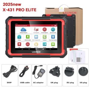 China New Launch X431 PRO ELITE Auto Full System Car Diagnostic Tools CAN FD Active Tester OBD2 Scanner factory