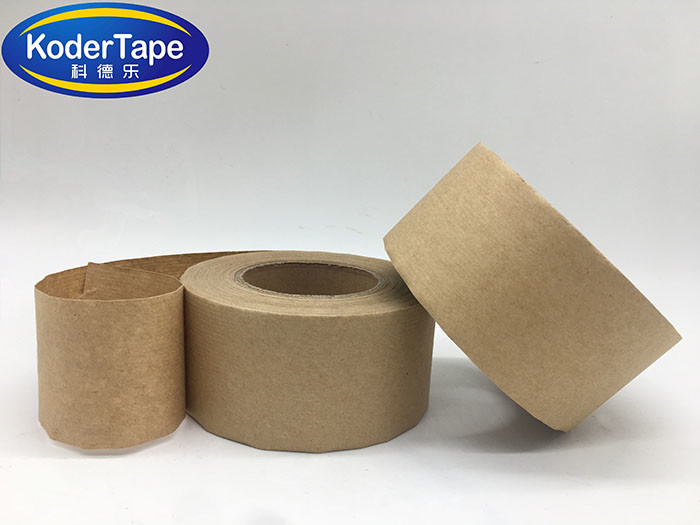 Reinforced Environmental Self Adhesive Custom White Kraft Paper and Starch Gummed Tape